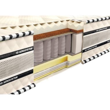 МАГНАТ МЕМОРІ ЛАТЕКС КОКОС 3D (Magnat Memory Latex Cocos 3D) матрац Neolux