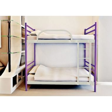 Кровать Метакам Fly Duo двухъярусная фиолетовая