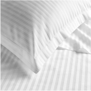 Подушка Jefferson Sateen White Stripe 40х60см Boston