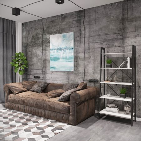 Стелаж 5 полиць Призма Металл-Дизайн Loft