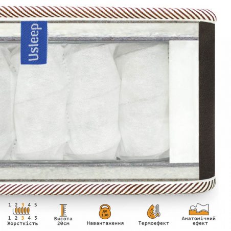 Ортопедичний матрац ComforteX Agate Usleep