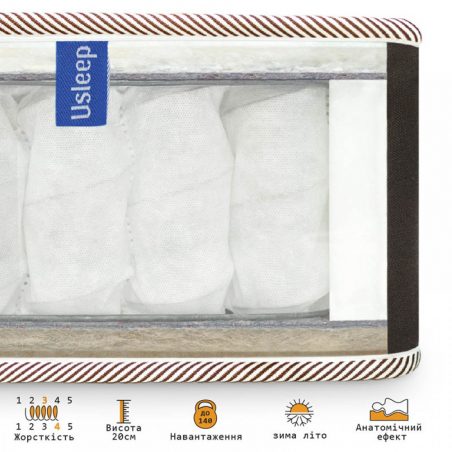 Ортопедичний матрац ComforteX Aurora Linum Usleep