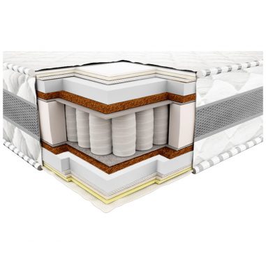 ПРЕСТИЖ КОКОС XXL 3D (Prestige Cocos XXL 3D) матрас Pocket Spring Neolux в разрезе