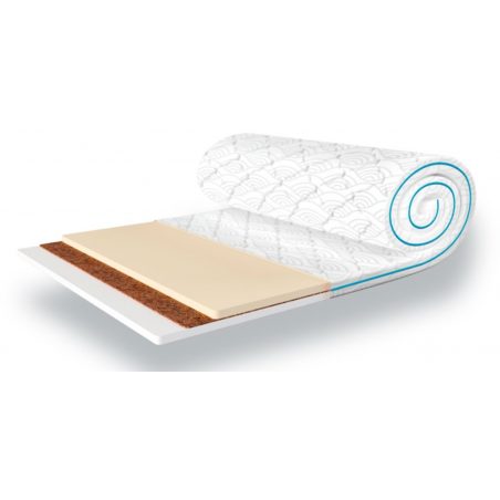 Тонкий матрас Mini Memo 2 в 1 Kokos жаккард Sleep&Fly Mini
