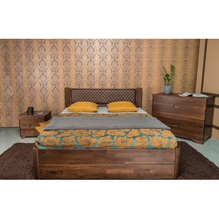 Кровать Грейс (Greys) с ящиками натуральный бук