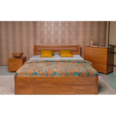 Кровать Марго (Margo)  с ящиками Олимп бук