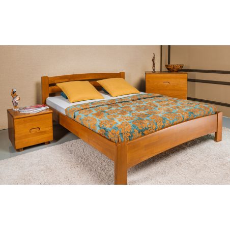 Милана Люкс (Milana Lux) кровать Олимп натуральное дерево