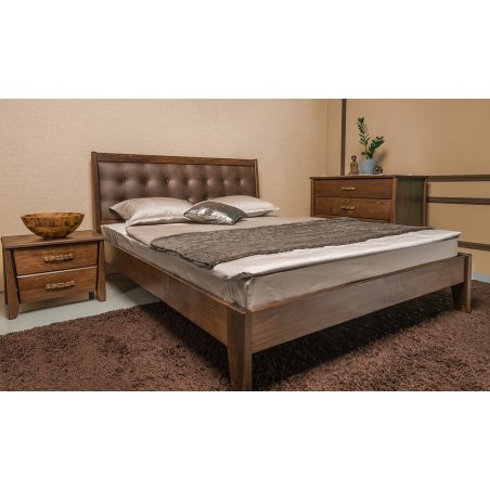 Кровать Сити Премиум без изножья Олимп натуральное дерево