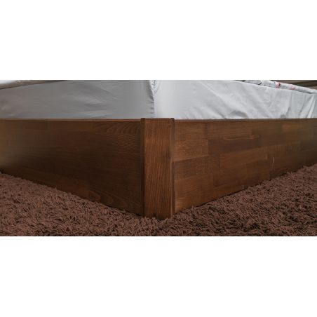 Кровать Сити Премиум с подъемной рамой натуральное дерево