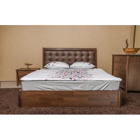 Кровать Сити Премиум с подъемной рамой вместительный короб