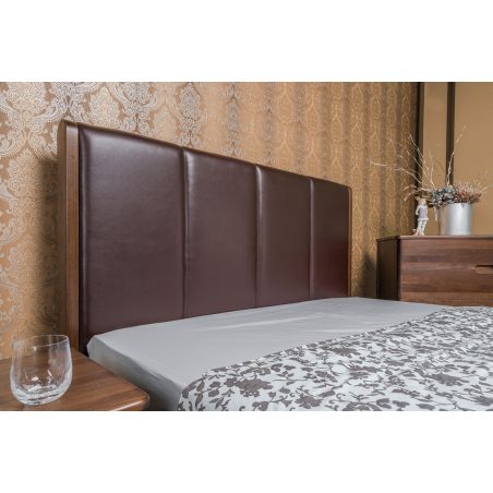 Кровать Челси с подъемной рамой Олимп изголовье эко-кожа