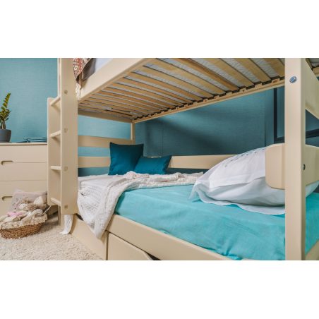 Кровать двухъярусная Ясна Олимп натуральное дерево