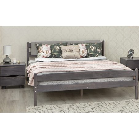 Лика (Lika) кровать с мягкой спинкой Олимп натуральное дерево