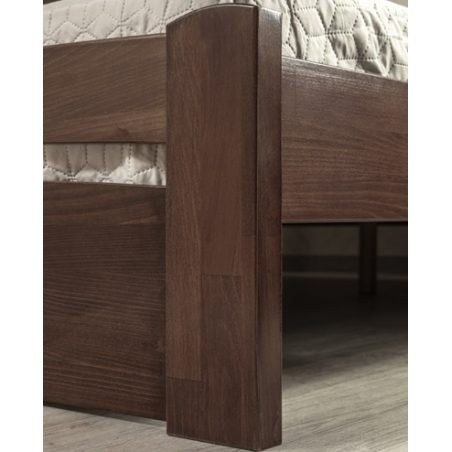 Милана Люкс (Milana Lux) кровать с ящиками Олимп натуральное дерево