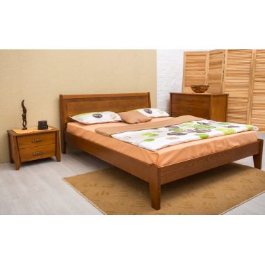 Сіті (City) ліжко без ізножья з інтарсією Олімп