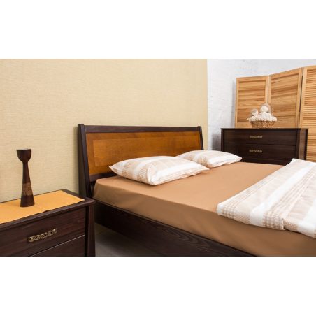 Сіті ліжко з інтарсією Олімп узголів'я