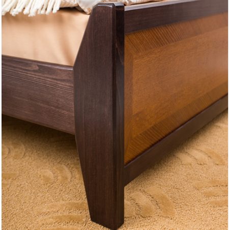 Сіті ліжко з інтарсією Олімп ніжки