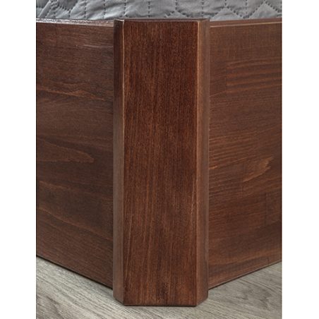 Сіті (City) ліжко з фільонкою і підйомним механізмом Олімп натуральне дерево