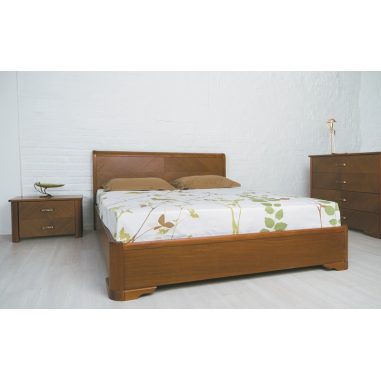 Милена (Milena) кровать с интарсией и подъемным механизмом Олимп