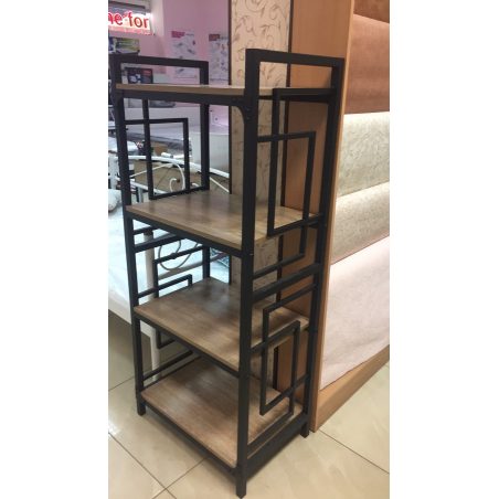 Стелаж 4 полиці Квадро Металл-Дизайн Loft