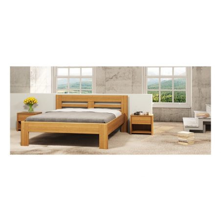 Ноліна (Nolina) дерев'яне ліжко Camelia в інтер'єрі