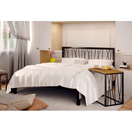 Бергамо (Bergamo) столик прикроватный Метакам в комплекте с кроватью